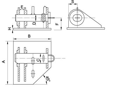ocimf towing bracket dimensions